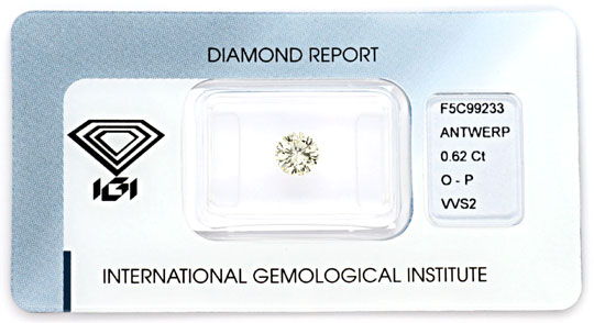 Foto 1 - Diamant 0,62ct Brillant IGI VVS 1A-Brillanz, D5071